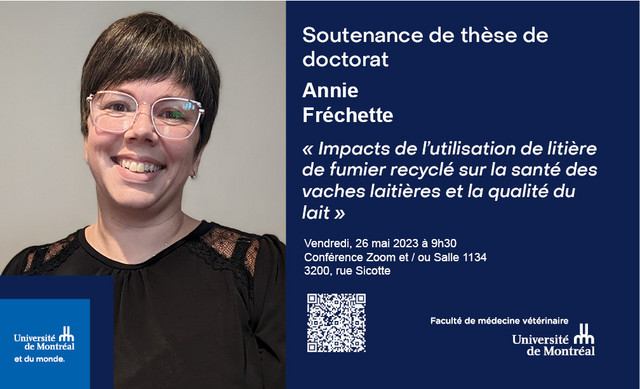 Soutenance de thèse - Annie Fréchette
